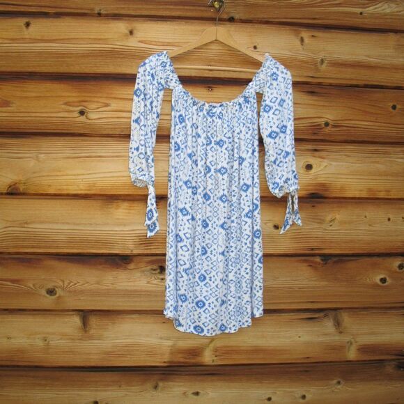 Rachel Pally Off the Shoulder Trice Mini Dress - Picture 4 of 10